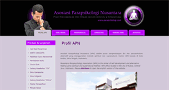 Desktop Screenshot of parapsikologi.com